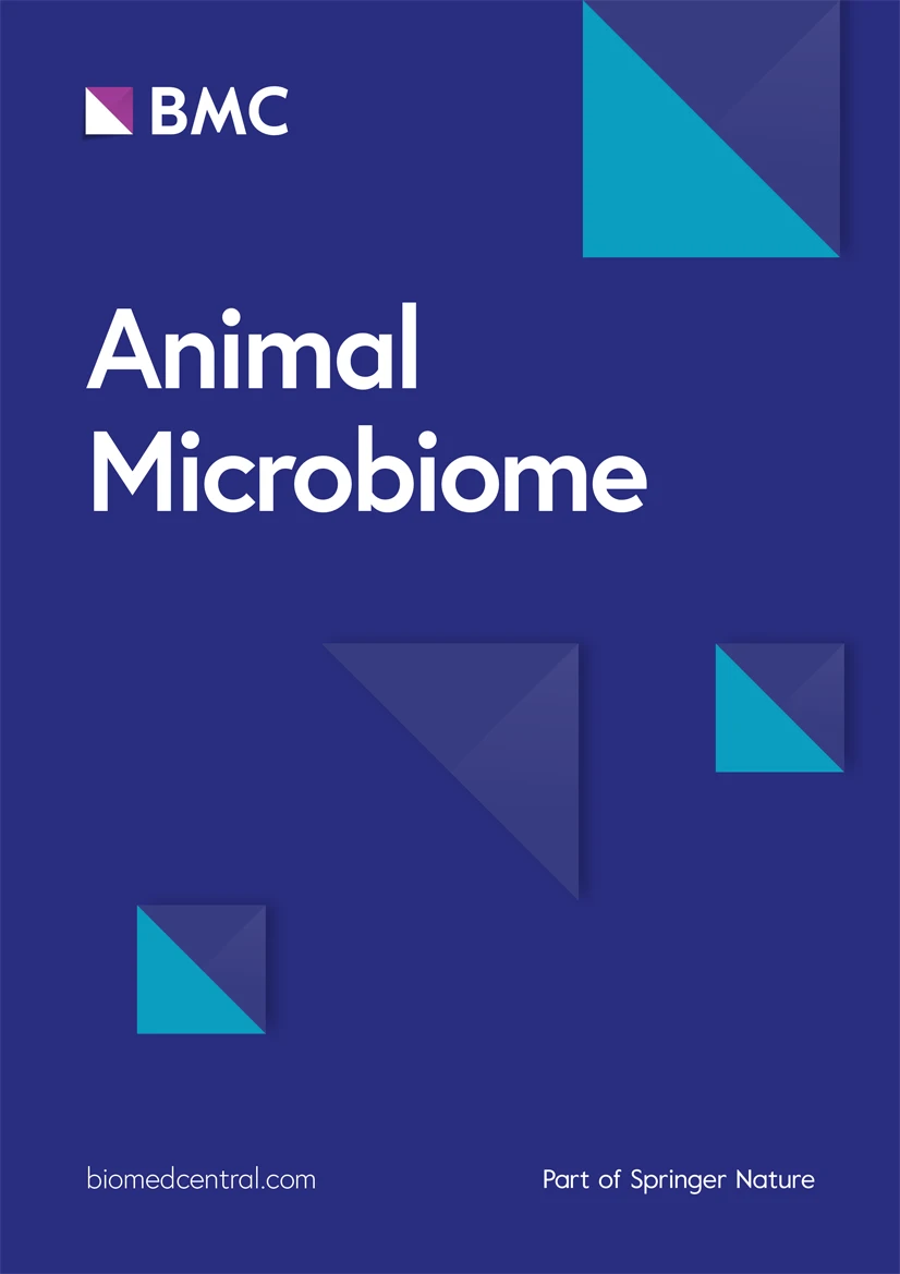 Animal Microbiome publication
