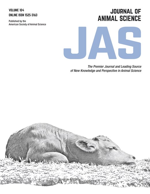 Journal of Animal Science publication