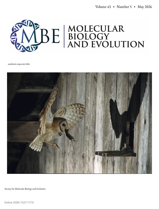 Molecular Biology and Evolution publication